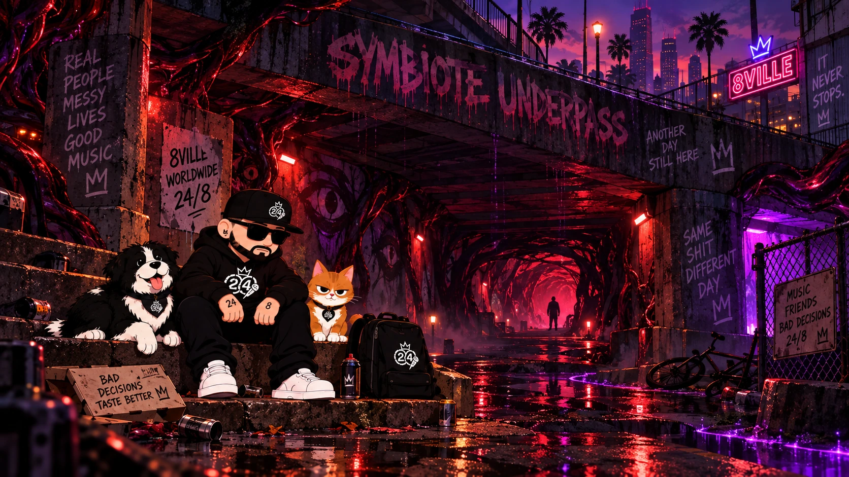 Symbiote Underpass in 8Ville