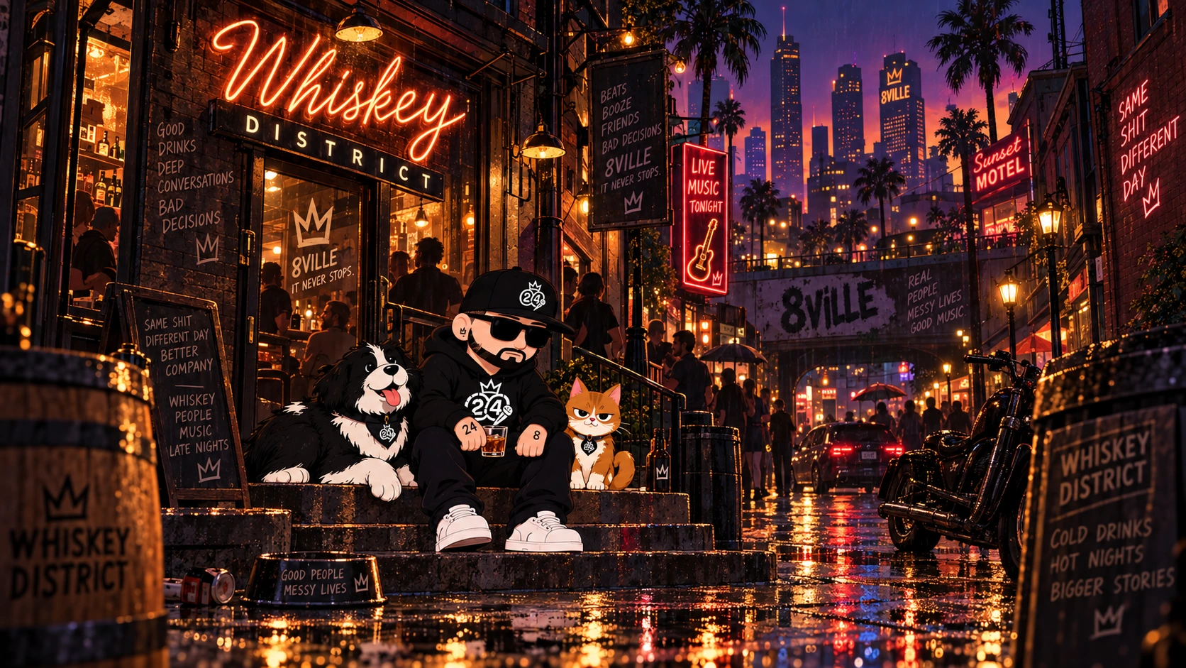 Whiskey District in 8Ville